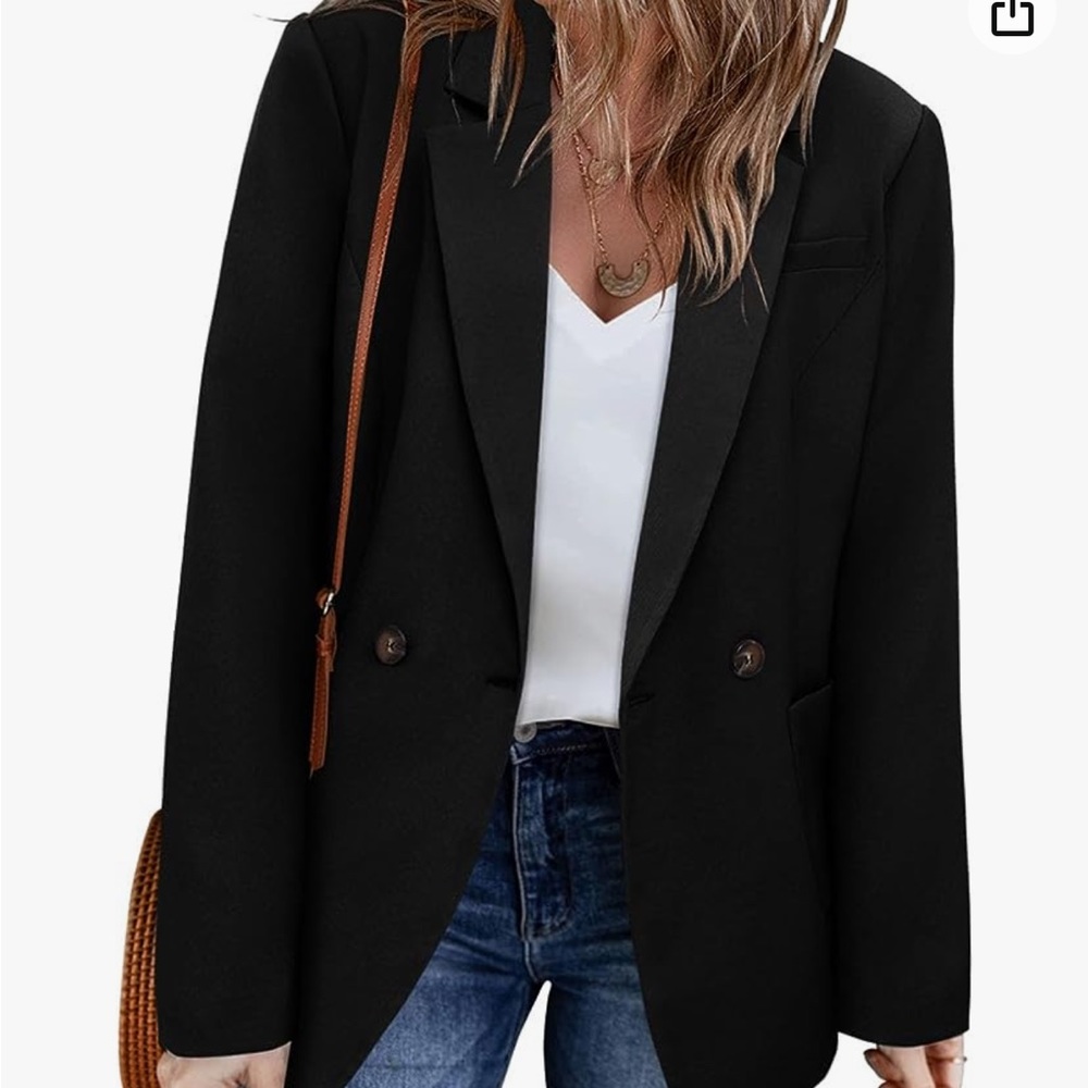 Women’s Casual Blazer long Sleeve Open Front